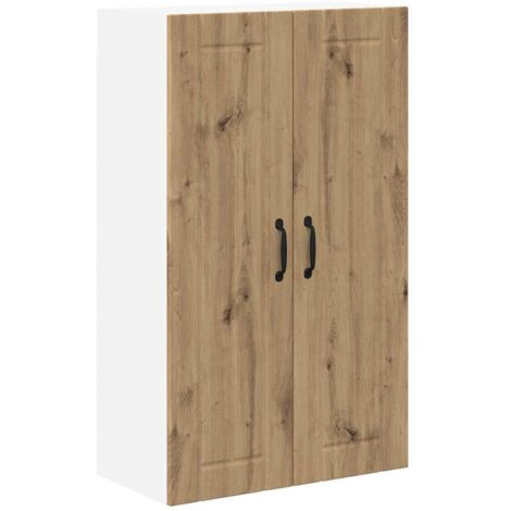 Meubles de Rangement，Armoire de cuisine Chêne artisanal 60 x 31 x 100 cm CFW453325