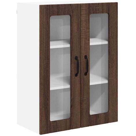 Meubles de Rangement，Armoire de cuisine Chêne brun 60 x 31 x 80 cm Bois d'ingénierie CFW309905