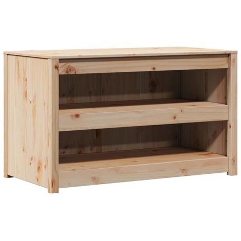 Meubles de Rangement,Armoire de cuisine Marron 106 x 55 x 64 cm Bois de pin massif CFW164253