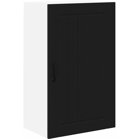 Meubles de Rangement,Armoire de cuisine Noir 50 x 31 x 80 cm Bois d'ingénierie CFW203292