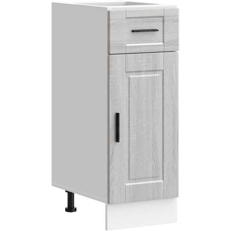 Meubles de Rangement,Armoire de cuisine Porto sonoma gris bois d'ingénierie CFW530932