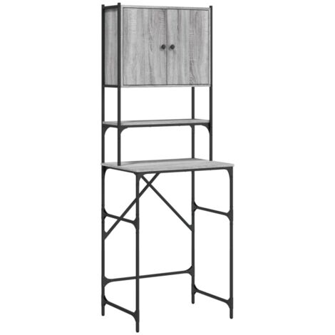 Meubles de Rangement，Armoire de machine à laver sonoma gris 68x48,5x194 cm CFW977548