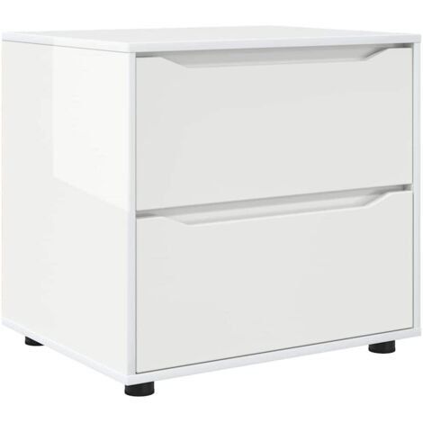 Meubles de Rangement,Armoire de rangement Blanc brillant 60 x 48 x 57 cm CFW347470
