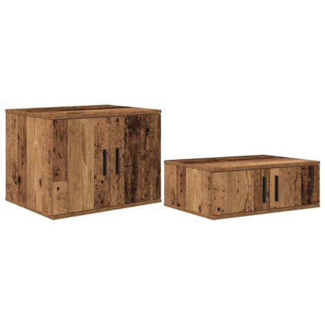 Meubles de Rangement，Armoire de rangement Bois ancien 127 x 41 x 40 cm CFW485231