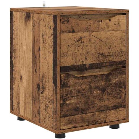Meubles de Rangement，Armoire de rangement Bois Ancien 40 x 48 x 57 cm CFW944681