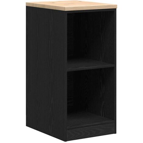 Meubles de Rangement，Armoire de rangement de garage noir 40x51x85 cm bois de pin CFW271904
