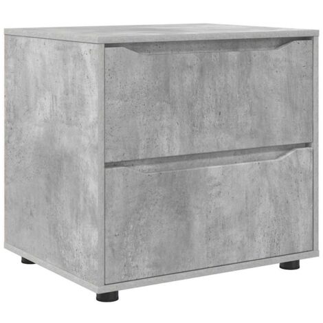 Meubles de Rangement,Armoire de rangement Gris béton 60 x 48 x 57 cm CFW518054