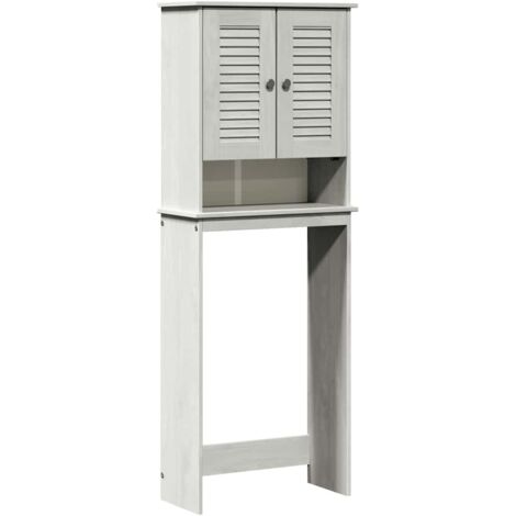 Meubles de Rangement，Armoire de toilette avec étagère VIGO Blanc 60 x 27 x 161 cm CFW905090