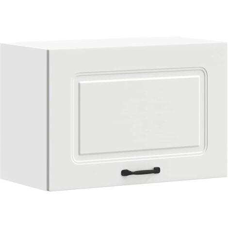 Meubles de Rangement，Armoire murale de cuisine Kalmar blanc bois d'ingénierie CFW472528