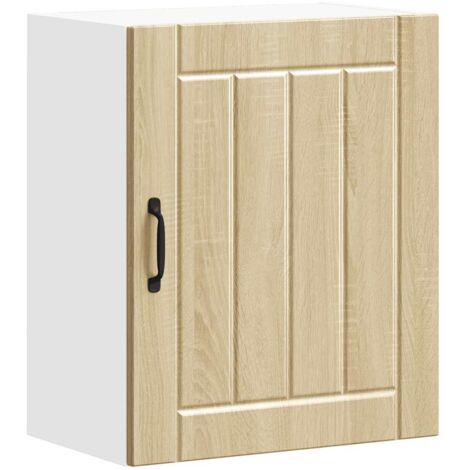Meubles de Rangement，Armoire murale de cuisine Lucca chêne sonoma bois ingénierie CFW996511