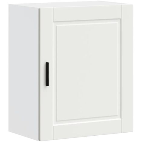 Meubles de Rangement，Armoire murale de cuisine Porto blanc bois d'ingénierie CFW916431