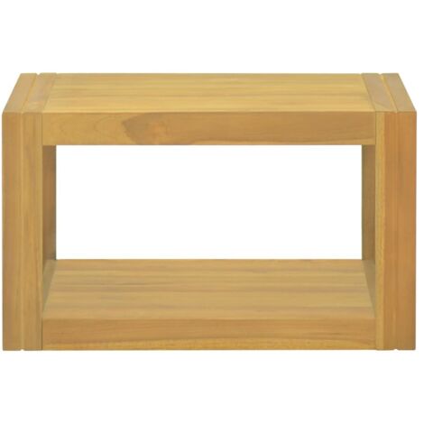 Meubles de Rangement，Armoire murale de salle de bain 60x45x35 cm Bois de teck solide CFW227517