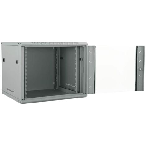 Meubles de Rangement，Armoire réseau avec stockage Gris 60 x 60 x 50 cm Acier CFW169915