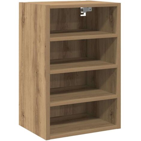 Meubles de Rangement，Armoire suspendue "Riga" Chêne artisanal 40 x 29,5 x 60 cm Bois d'ingénierie CFW781997
