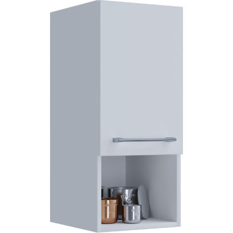 Meubles de salle de bain en bois Armoire suspendue Salle de bains Badinos D 76x33x37 - VCM