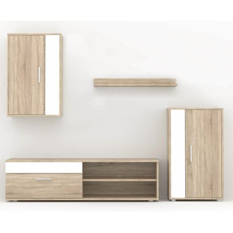 Meubles de salon en chêne Sonoma Seville