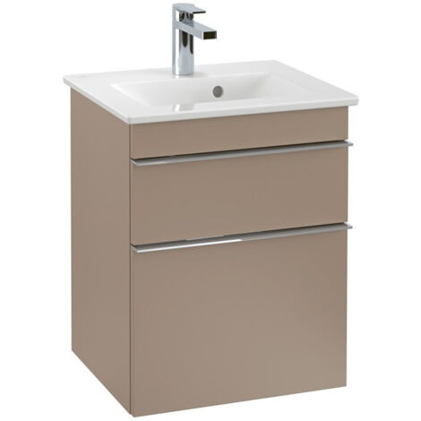 Meubles sous vasque, 466 x 590 x 426 mm, modèle suspendu, En bois White Matt