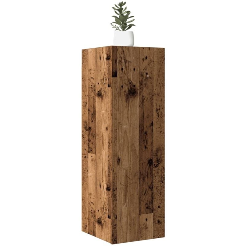 Vidaxl - Meuble mural vieux bois 30,5x30x90 cm bois d'ingénierie