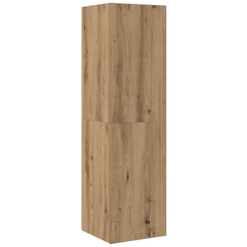Vidaxl - Meuble tv chêne artisanal 30,5x30x110 cm bois d'ingénierie