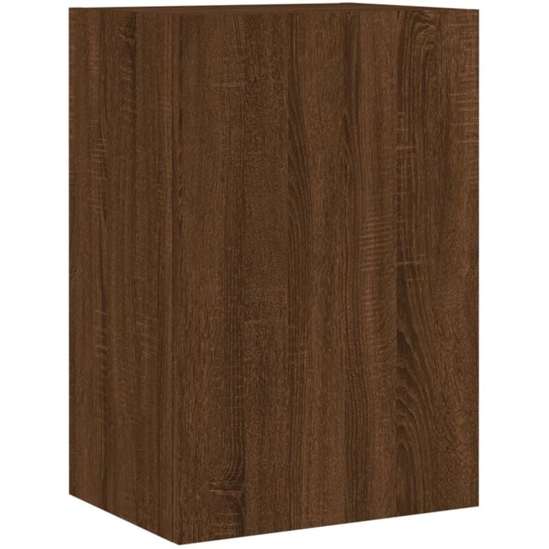 Vidaxl - Meuble tv mural chêne marron 40,5x30x60 cm bois d'ingénierie