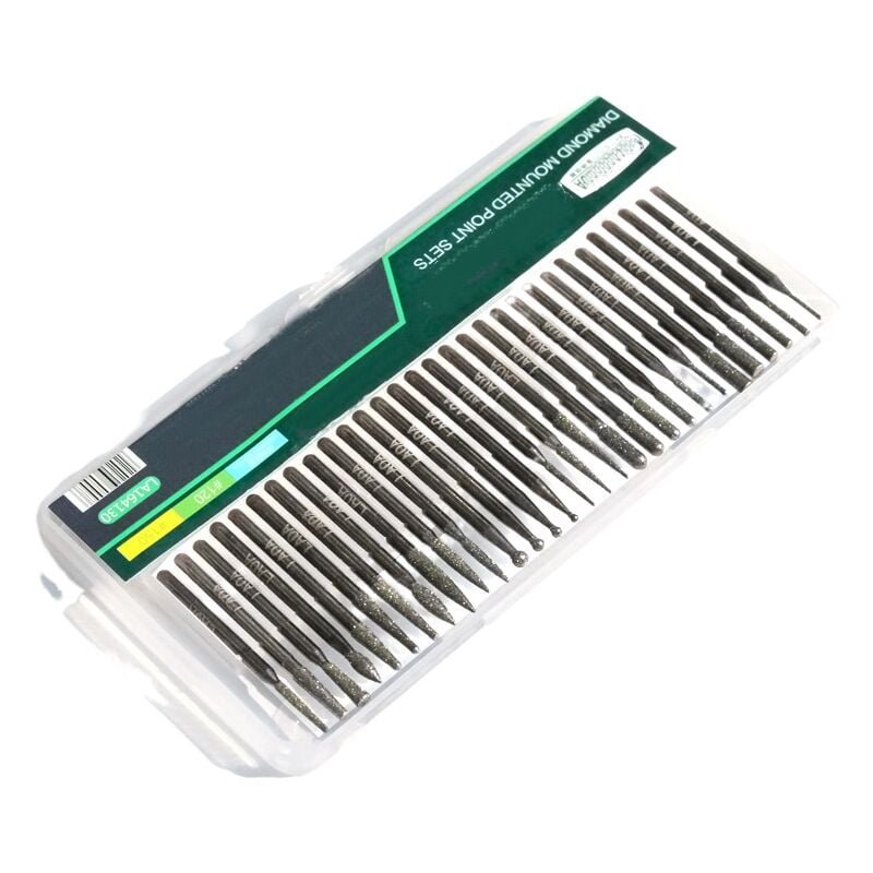 Meulage cylindrique de diamant super spécialisé, 30 pièces