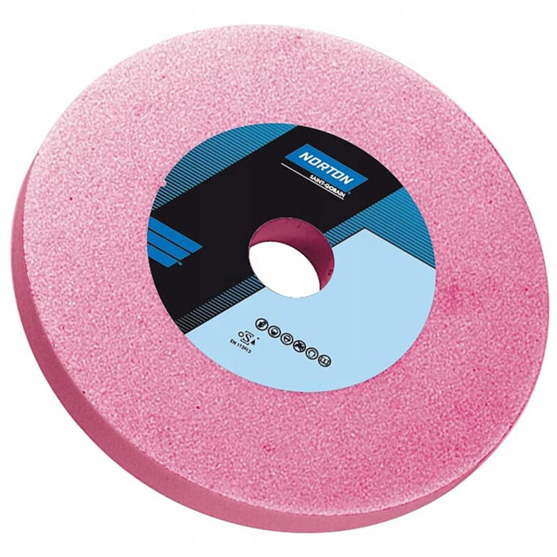 Norton - clipper 150X20X207P10A606L6VS3 lot de 5 disques abrasifs ø 150 mm grain 60 dureté l corindon 69210431387