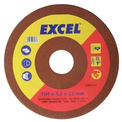 Meule à aiguiser pour couteaux Af104 104X4,5 F.22,0 Excel 07310