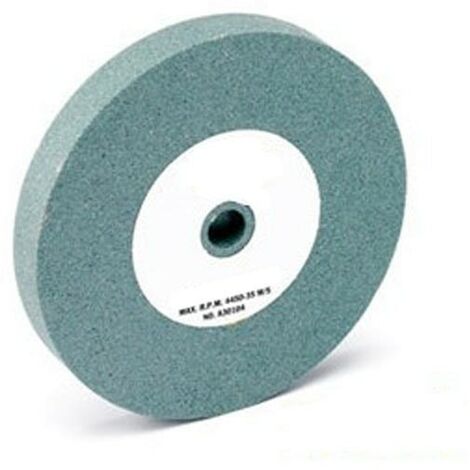 Meule à touret carbure de silicium 125 mm – Largeur 20 mm – Grain 100 pour meulage précis – Vitrifiée pour performance industrielle – Hd Outillage