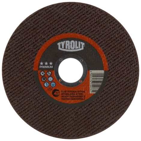 Meule à tronçonner PREMIUM 41 - Ø 125 mm - Épaisseur 1.6 mm - TYROLIT