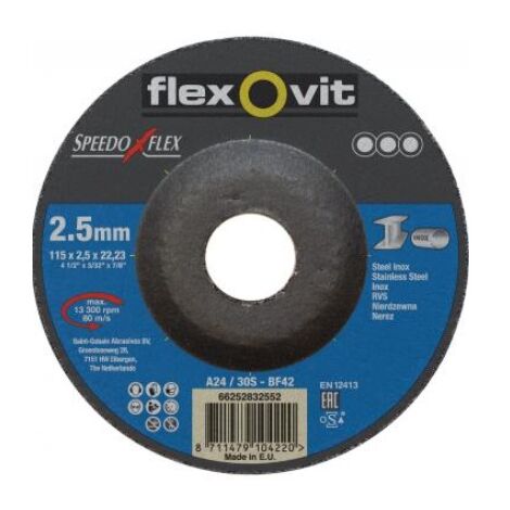 Meule à tronçonner SPEEDOFLEX - Ø 230 mm - Épaisseur 3 mm - FLEXOVIT