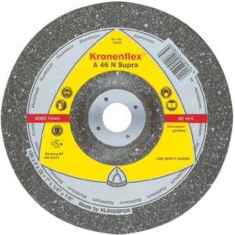 Meule A46N Supra180 x 8 mm coudée