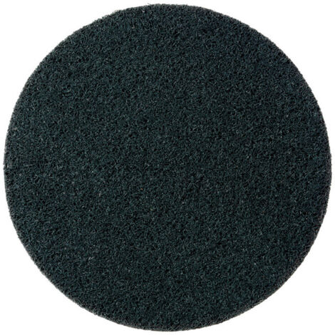 Meule abrasive compacte auto-grippante en fibres « Unitized » 125 mm sur bande auto-agrippante metabo