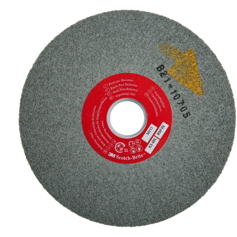Meule abrasive, Dia. 150mm x 25mm 3M Carbure de Silicium ( Prix pour 1 )