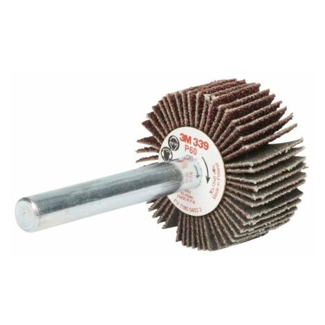 Meule abrasive, Dia. 30mm 3M, grain P60, Oxyde d'aluminium, 25400tr/min ( Prix pour Boîte de 10 )