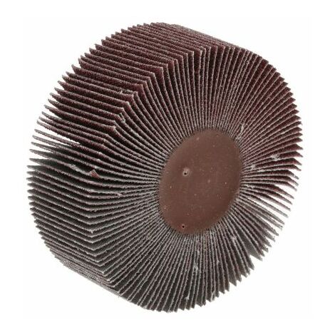 Meule abrasive, Dia. 80mm 3M, grain P60, Oxyde d'aluminium, 9500tr/min ( Prix pour 1 )