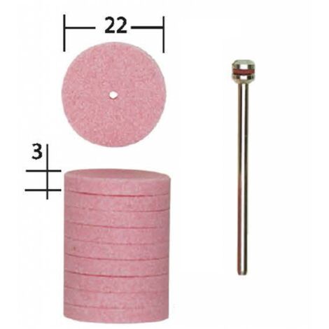 Meule abrasive en corindon Ø 22 mm - Proxxon