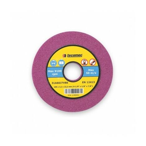 Meule affuteuse Tecomec 105 X 22.2 mm 4.7mm