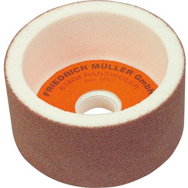 Muller - Meule boisseau corindon supérieur 100x50x20mm G80 Müller 1 pcs