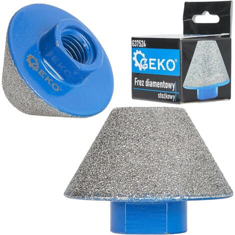 Meule conique diamantée 20-48mm pour meuleuse avec filetage M14