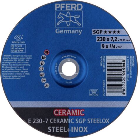 Meule coudé CO24QSG 230x72mm PFERD