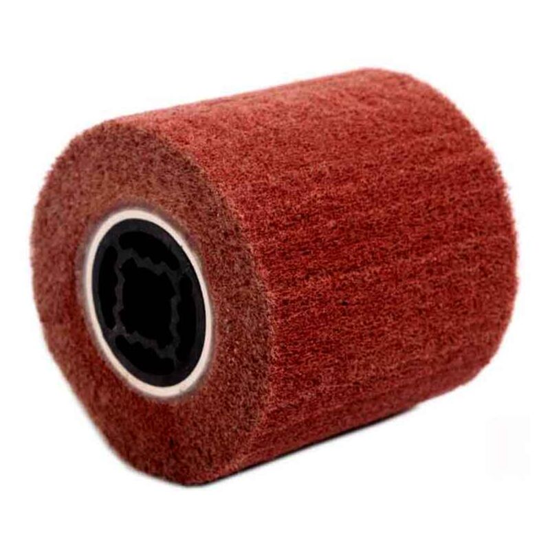 Meule cylindrique non tissée pour machine à brunir