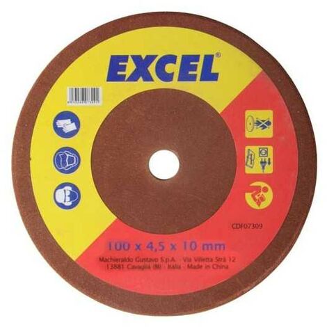Meule d'affûtage pour coupe-ciseaux Af100 100X3,2 F.10,0 Excel 07166