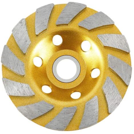 Meule de Coupe Diamantée 100 mm Universel Disque Diamant pour Béton Marbre Granit béton Briques Plâtre Pierre Ponce Amiante