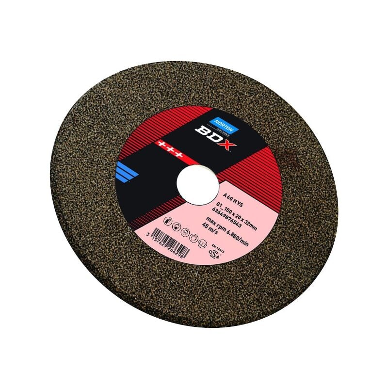 Norton - Meule de touret - ø 150 mm - Grain 40