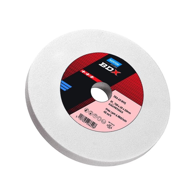 Norton - Meule de touret - ø 200 mm - Grain 60
