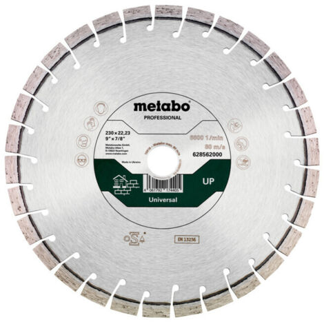 Meule de tronçonnage diamantée 230x22,23mm, « UP », Universal « professional » (628562000)