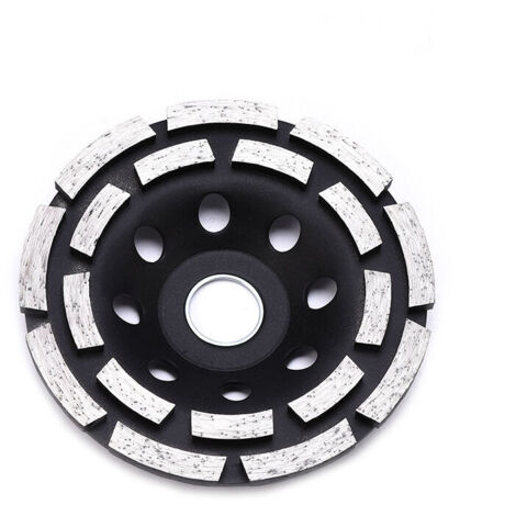 Meule diamantée abrasive pour béton, 125 mm.