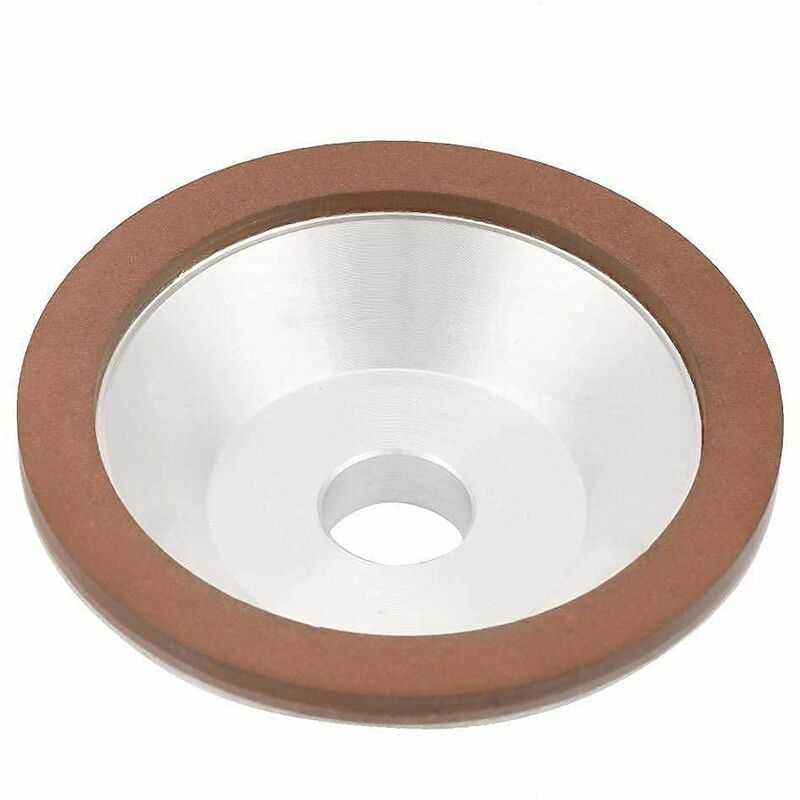 Trimec - Meule Diamantée en Forme de Bol Meule Diamantée 100 mm Meule 180 Meule pour Carbure