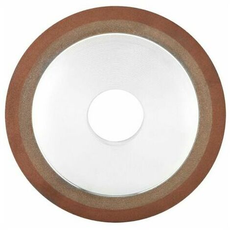 Meule Diamantée en Résine 125mm OD, 32mm ID, Meule Diamant d'Affûtage de Meule Abrasive, pour Meulage, Polissage de Acier Dur, Pierre