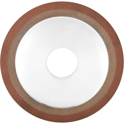 Meule Diamantée en Résine 125mm OD, 32mm ID, Meule Diamant d'Affûtage de Meule Abrasive, pour Meulage, Polissage de Acier Dur, Pierre